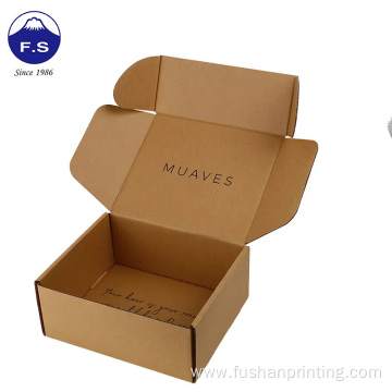 Cosmetic Logo Cardboard Cloth Empty Mailer Shipping Box